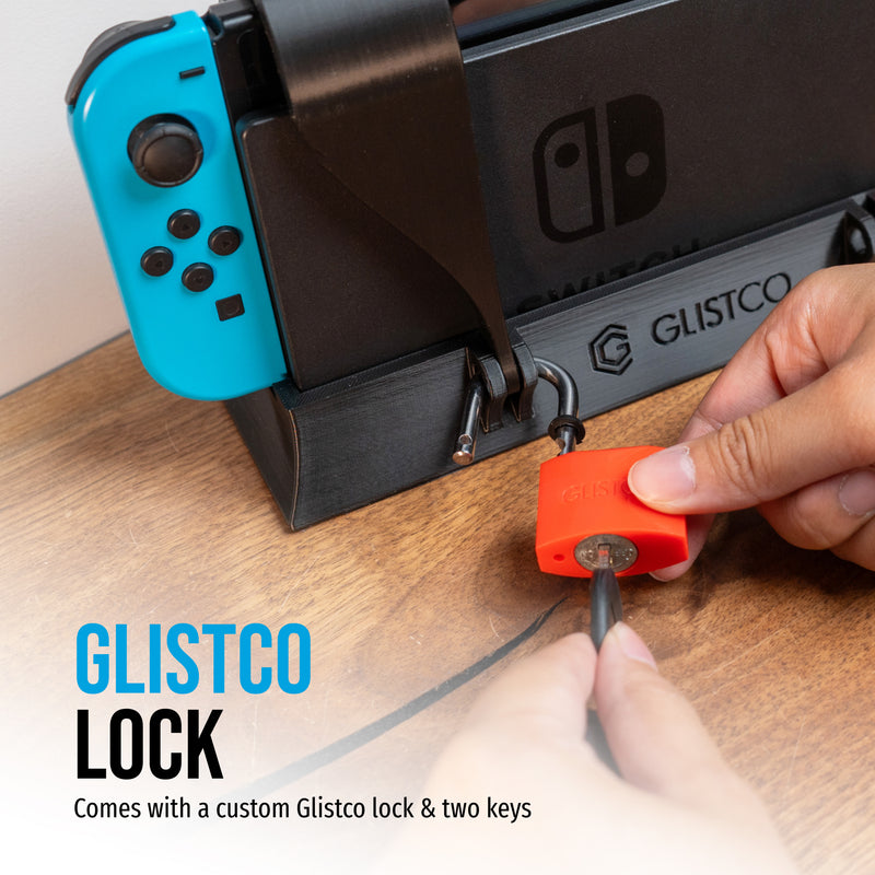 Glistco Dock N' Lock compatible with Nintendo Switch